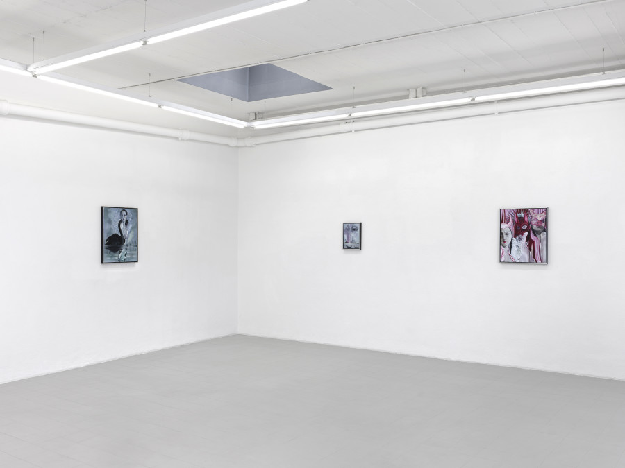Exhibition view, Tali Lennox, Sulis & The Wreck, Galerie Sébastien Bertrand, Geneva, 2025. Photo credit: Annik Wetter, Courtesy the artist and Galerie Sébastien Bertrand