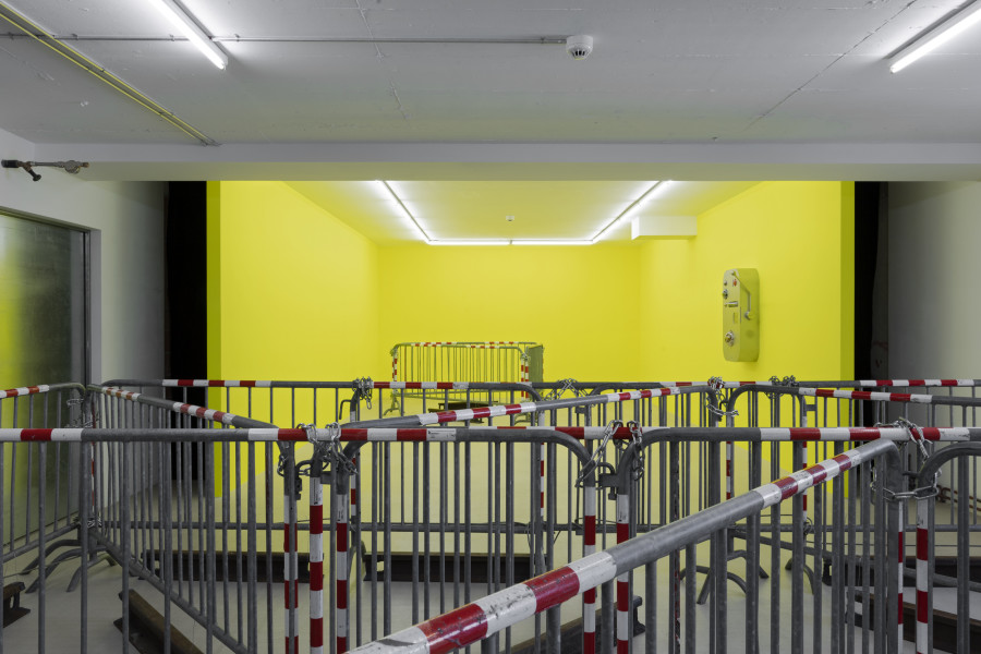 Exhibition view, Baker Wardlaw, Crisis Actor, For, Basel. Photography: Gina Folly / Copyright and courtesy of the artist and For, Basel