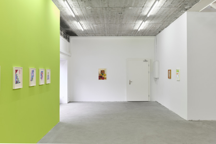 Installation view, Elisabeth Wild, Lisl, Karma International, Zurich, 2025-2026. Photo: © Flavio Karrer