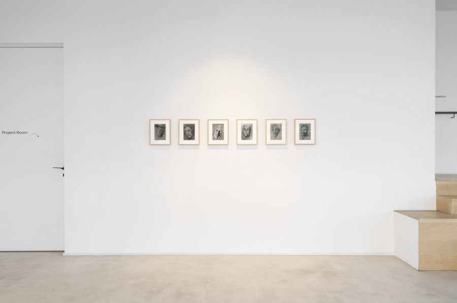 Exhibition view, Ernest Pignon-Ernest, Présences, Wilde, Geneva, 2026. Courtesy Ernest Pignon-Ernest and Wilde