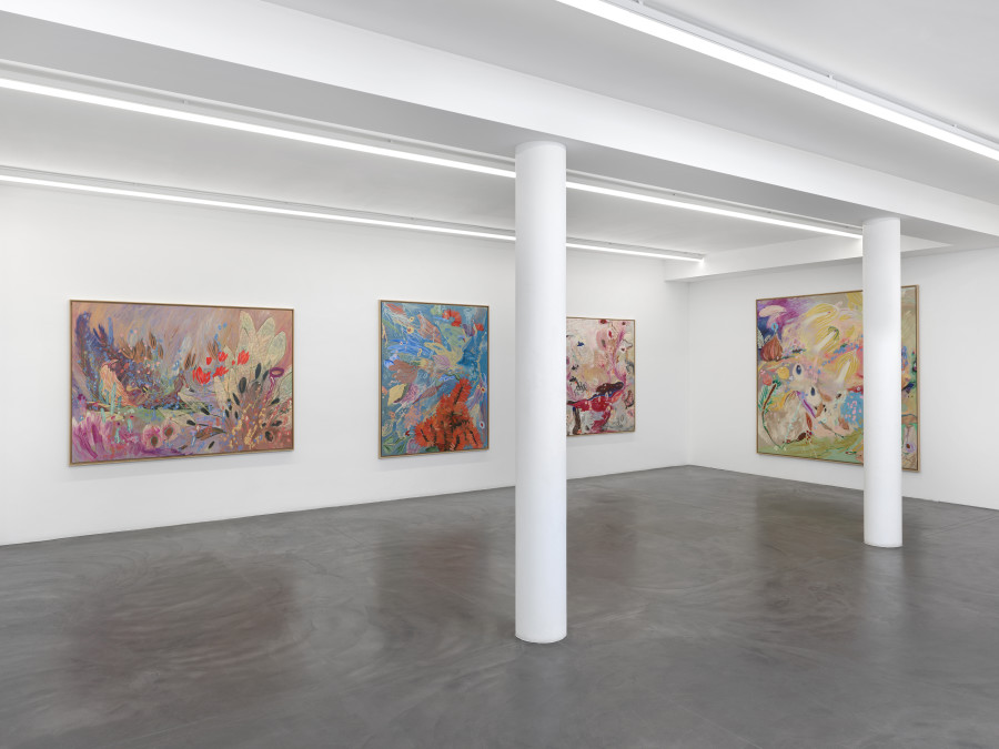 Installation view, Ileana Magoda, Angels of Power, Angels of Beauty, Bernheim Gallery, 2024. Courtesy of the Artist and Bernheim Gallery, London, Zurich. Credit Photo: Annik Wetter