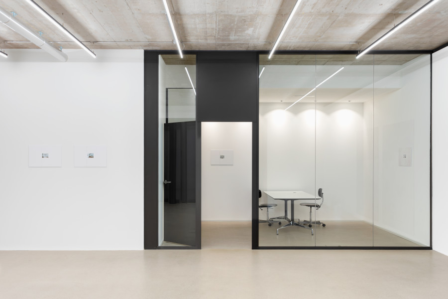 Exhibition view, Gilles Jacot, Plat du jour, at Windhager von Kaenel, Zug, Switzerland, Photo: Oliver Kümmerli, Courtesy: the artist and Windhager von Kaenel
