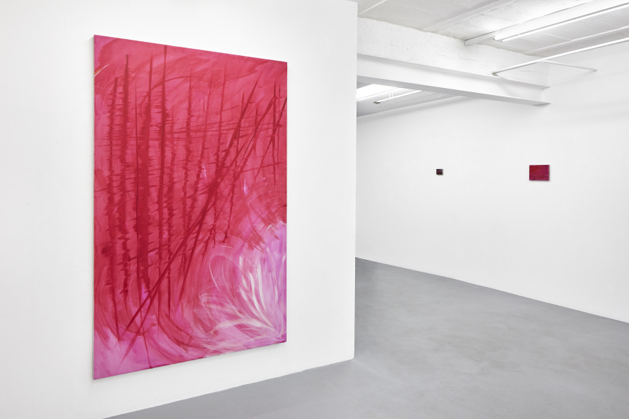 Exhibition view, Augusta Lardy Micheli, walk with me, galerie lange + pult, Auvernier, 2026. Photo credit: © Sully Balmassière