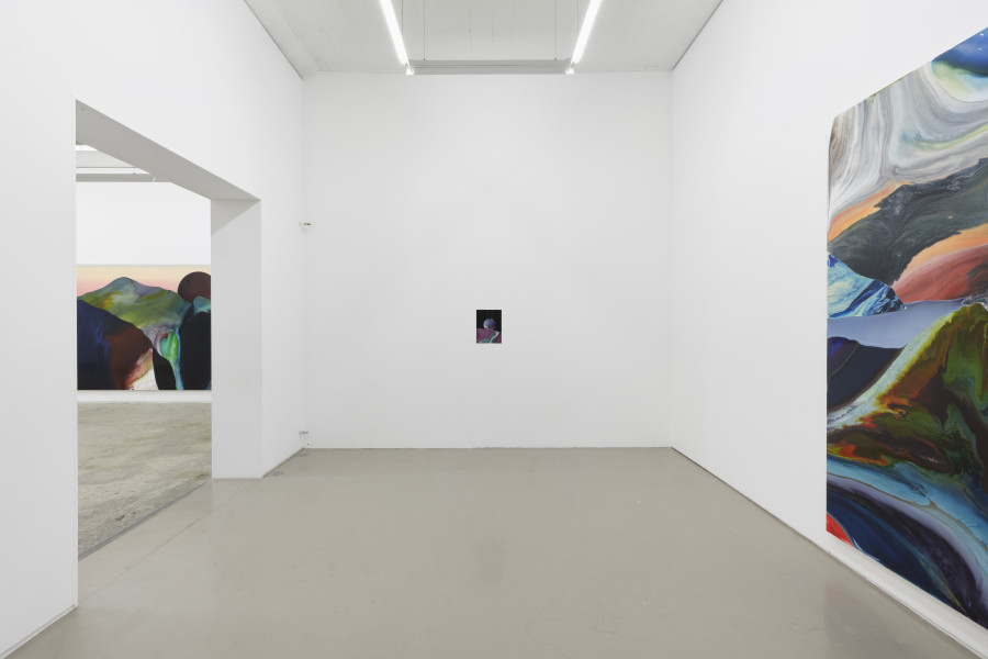 Exhibition view, Dave Bopp, when you left me, I left earth, Galerie Mark Müller, 2024. Photocredit: Conradin Frei, Zurich.