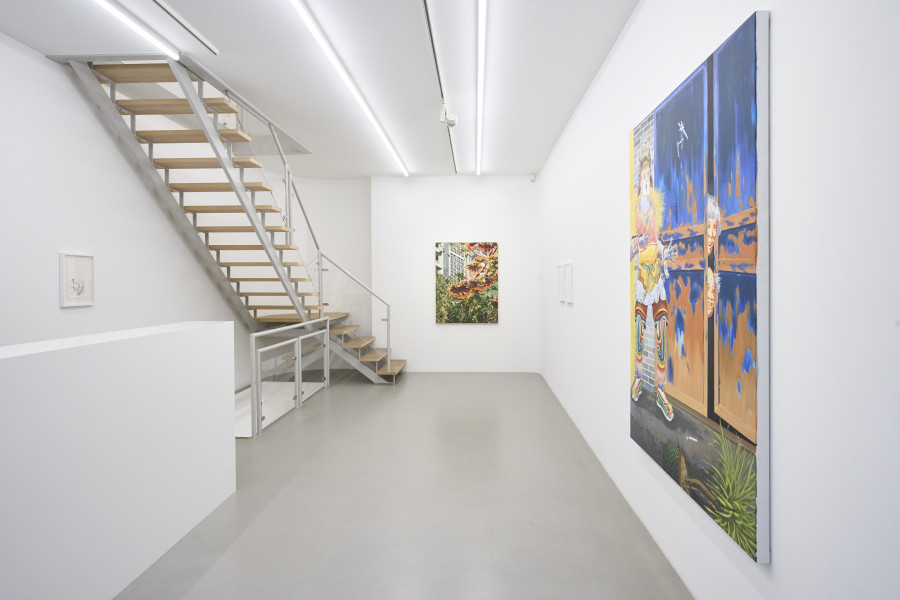 Installation view, Valentin Rilliet, 蜀風 - Mountain Stories, Galerie Peter Kilchmann, 2024.