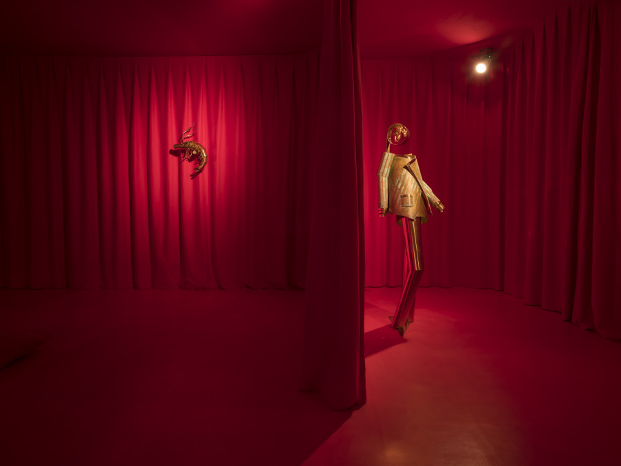 Caroline Mesquita, Noctambules, Installation view, 2022, CAN Centre d’Art Neuchâtel, Photo: S. Verdon