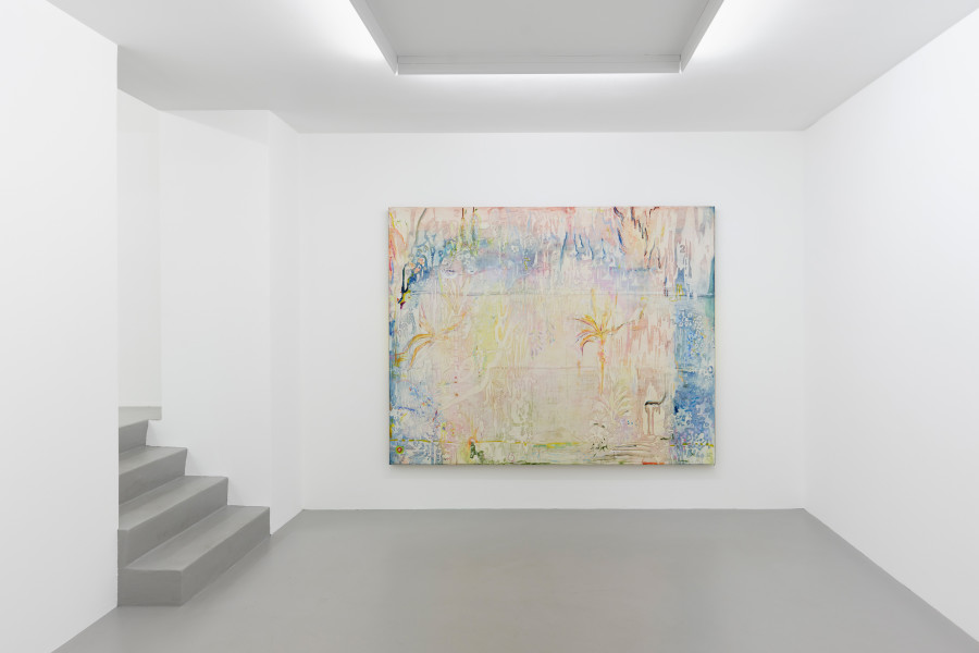 Installation view, Sophie Reinhold, Mercedes Benz, Galerie Philippzollinger, 2022. Photo credit: Conradin Frei