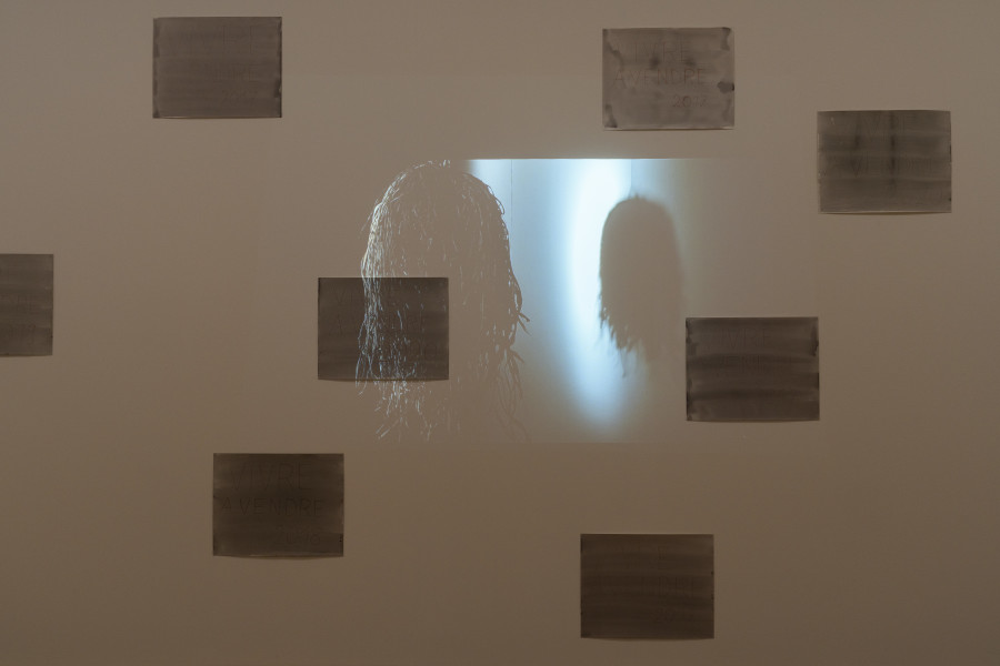 Vue de l’exposition Alain Huck. Respirer une fois sur deux, Musée cantonal des Beaux-Arts de Lausanne, 2025. Photo : MCBA, Étienne Malapert