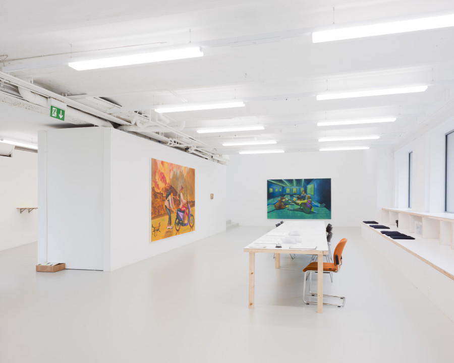 No Center, exhibition view, CAN Centre d’art Neuchâtel. Photo: S. Verdon