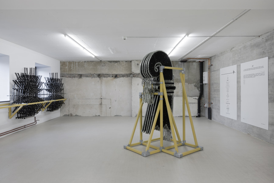Exhibition view, Judith Kakon, commuted, ordered, incited, assisted or otherwise participated, For, Basel. Photography: Gina Folly / all images copyright and courtesy of the artist and For