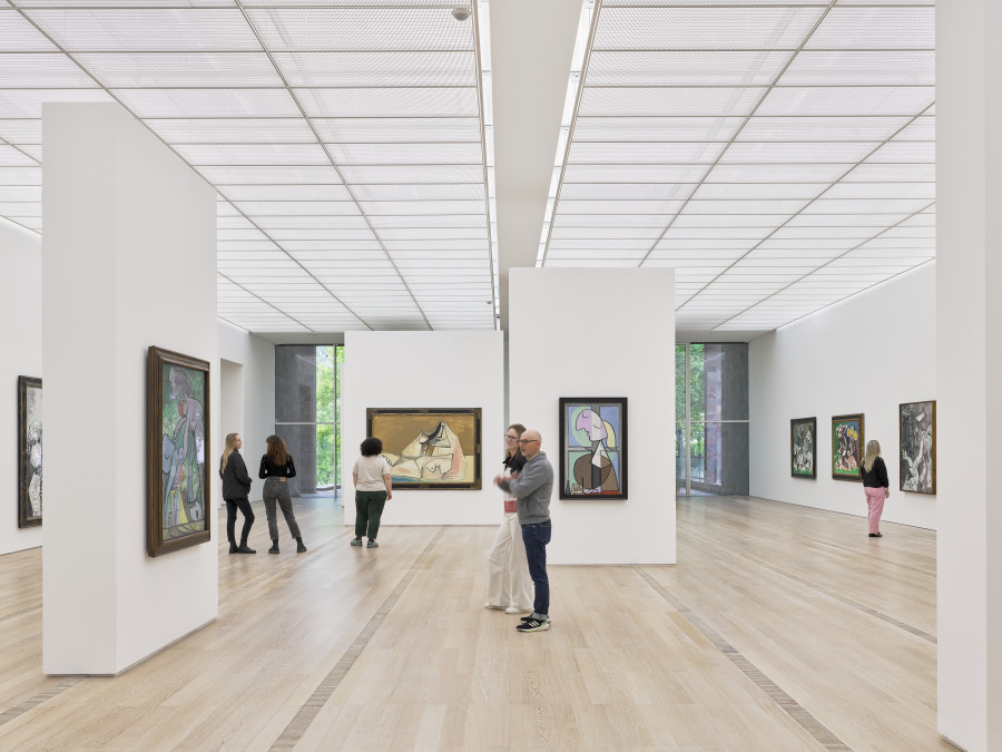 Presentation of the collection «There is only one thing I fear in life, my friend: One day, the black will swallow the red.», Fondation Beyeler, Riehen/Basel, 2025. © Succession Picasso / 2025, ProLitteris, Zurich / Installation view: Mark Niedermann