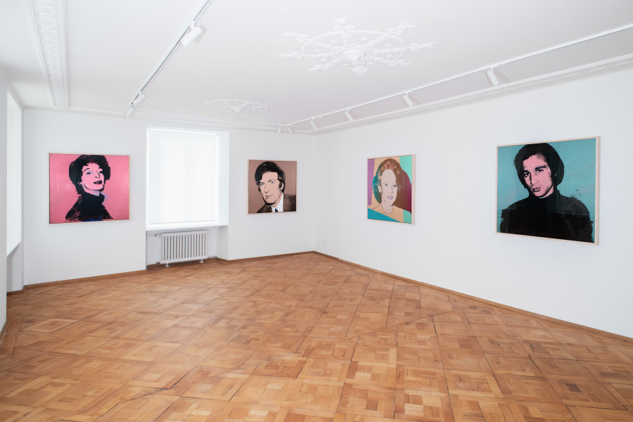 Andy Warhol: Seven Portraits, Installation view, 2023, Larkin Erdmann, Photo: Flavio Karrer, Zürich.