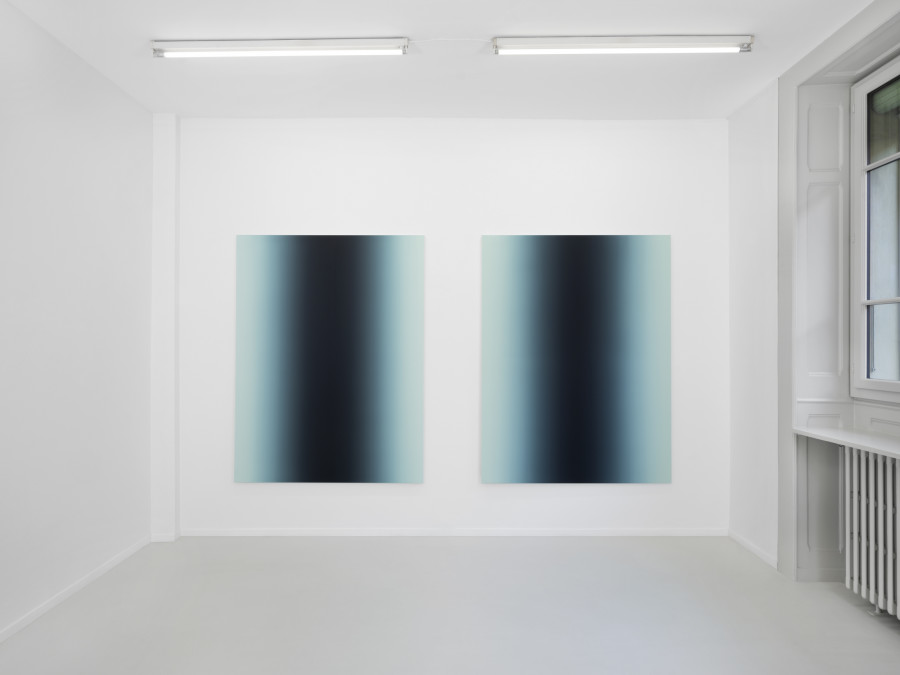 Installation view, Pierre Schwerzmann, trêve, Skopia, Geneva, 2025. Photo credit: Julien Gremaud, courtesy the artist and Skopia