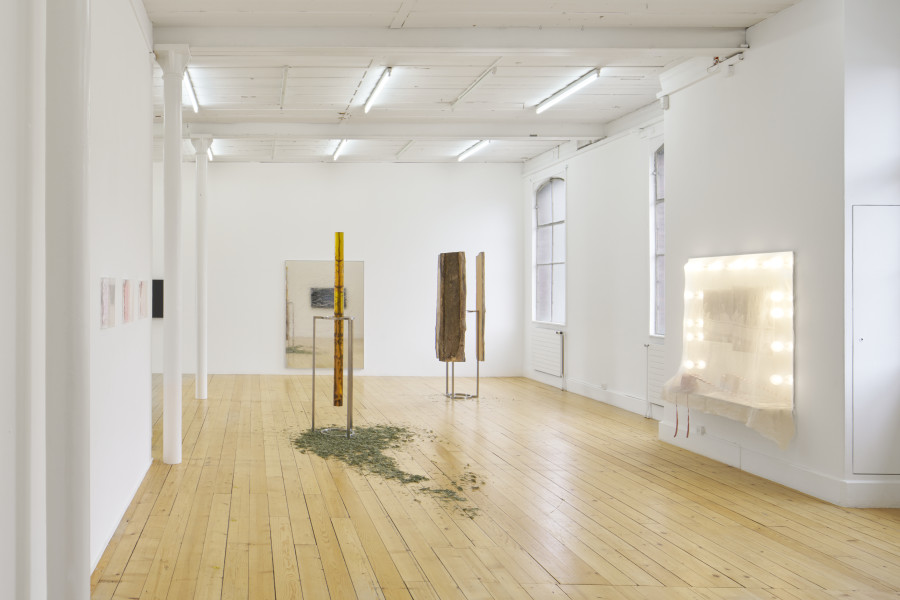 Exhibition view, Sacred Threads, Kunsthalle Friart Fribourg, 2024. Photo: Guillaume Python. Courtesy Kunsthalle Friart Fribourg