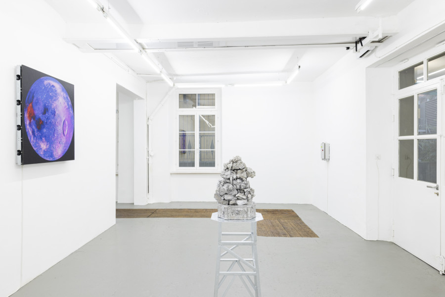 Installation view, Malte Bartsch, T.I.N.A., KALI Gallery, 2024.