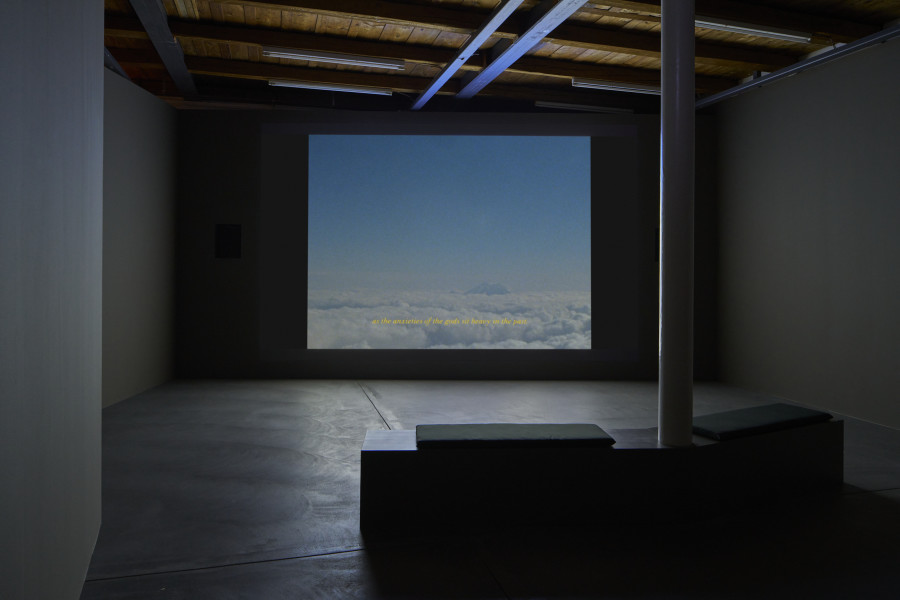 Exhibition view, Sky Hopinka, Our Ailing Senses, Kunsthalle Friart Fribourg, 2024. Photo: Guillaume Python. Courtesy Kunsthalle Friart Fribourg