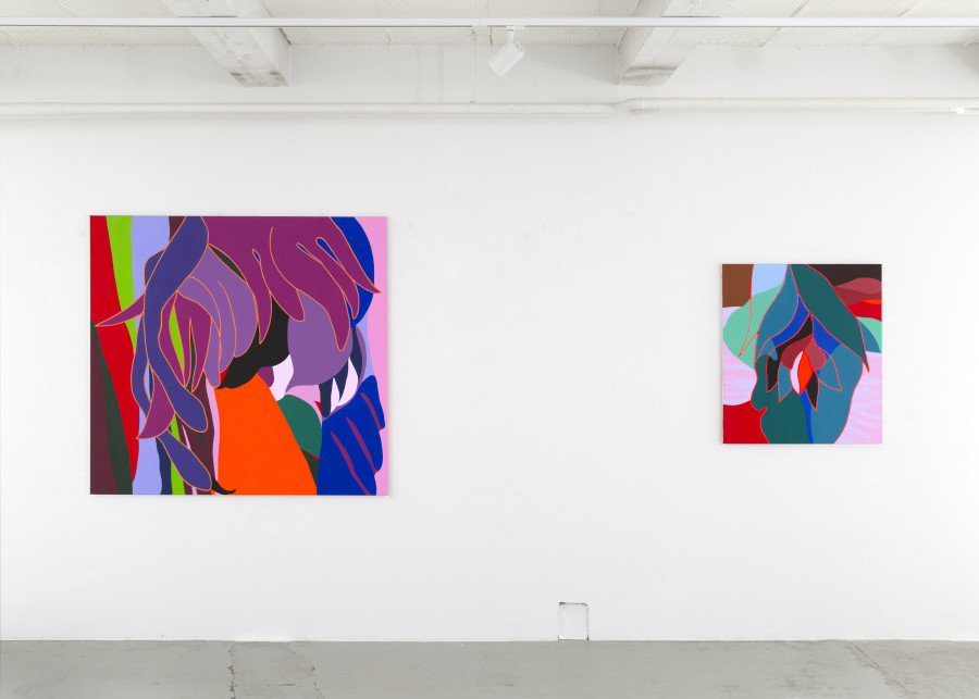 Exhibition view, Jessica Russ, Autoluminescent, Galerie Heinzer Reszler, 2025-2026. Courtesy of the artist and the gallery. Photo credit: Laurent Isler