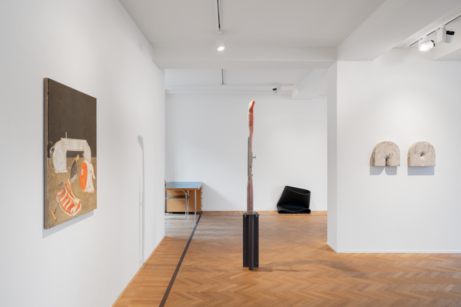 Installation view of 'Amour-Propre', 2024, Galerie Fabian Lang. Credit: Courtesy of the artist and Galerie Fabian Lang. Copyright: © Fabian Lang