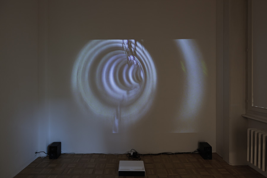 Installation view, Rafal Skoczek, Driftworks, Galerie Oskar Weiss, Zürich, 2025. Photo credit: Gina Folly