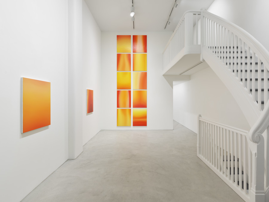 Installation view, Keem Jiyoung, Breath of the Month, Galerie Philippzollinger, 2024.