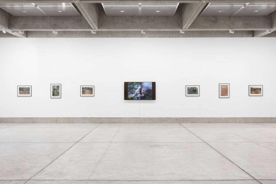 Exhibition view, Ana Mendieta, Search for origins, Musée des beaux-arts de La Chaux-de-Fonds, 2024. © Musée des beaux-arts La Chaux-de-Fonds. Photography : Gaspard Gigon. © 2024 The Estate of Ana Mendieta Collection, LLC. Courtesy Galerie Lelong & Co. / Licensed by ProLitteris