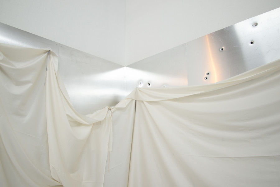 Exhibition view, Sitara Abuzar Ghaznawi & Sem Lala, Forde, 2024. Photo credit: Simon Jaton