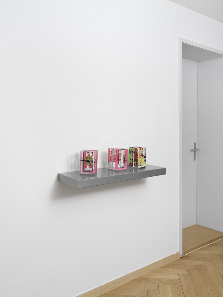 Installation view, Why do I keep thinking?, BELETAGE Art Space, 2024. Photo credit: Annik Wetter. The exhibition is kindly supported by Pro Helvetia - Swiss Art Council