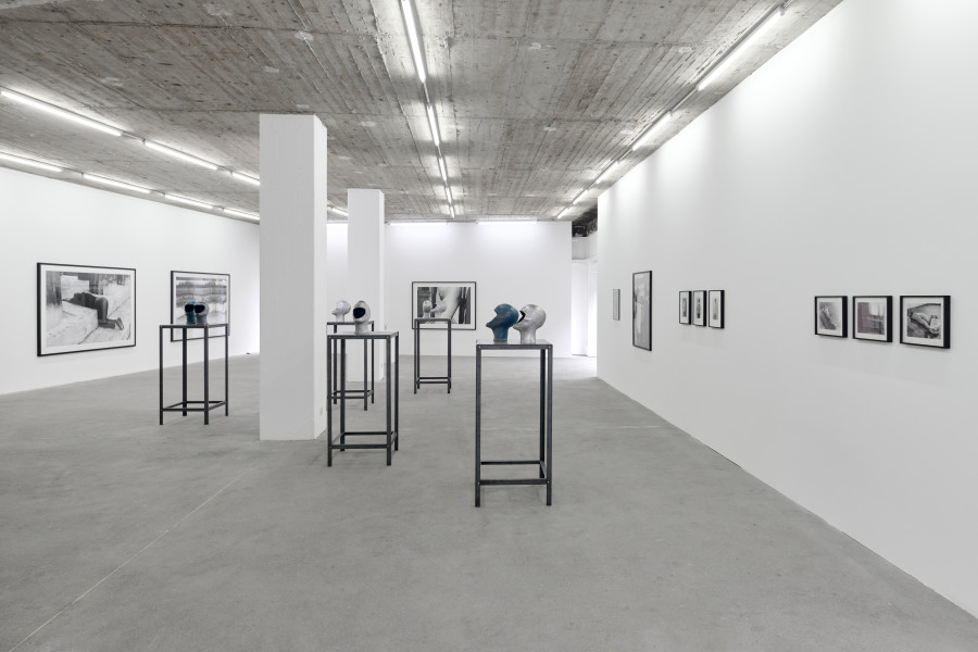 Installation view, VALIE EXPORT, 2026, Karma International, Zurich.