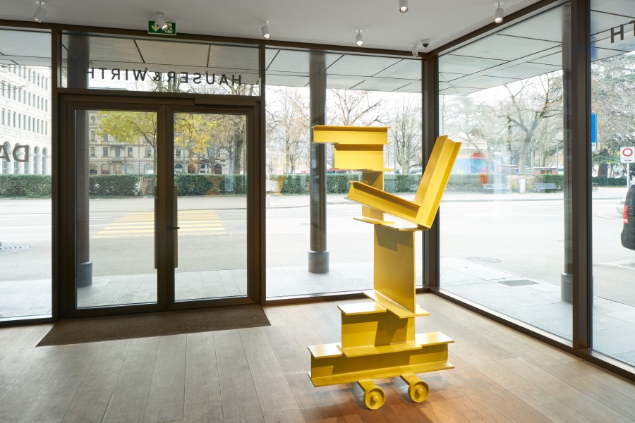 Installation view, ‘David Smith. Four Sculptures,’ Hauser & Wirth Zurich, Bahnhofstrasse 1, until 6 April 2023 © 2022 The Estate of David Smith / Licensed by VAGA at Artists Rights Society (ARS), NYCourtesy the Estate and Hauser & Wirth. Photo: Jon Etter