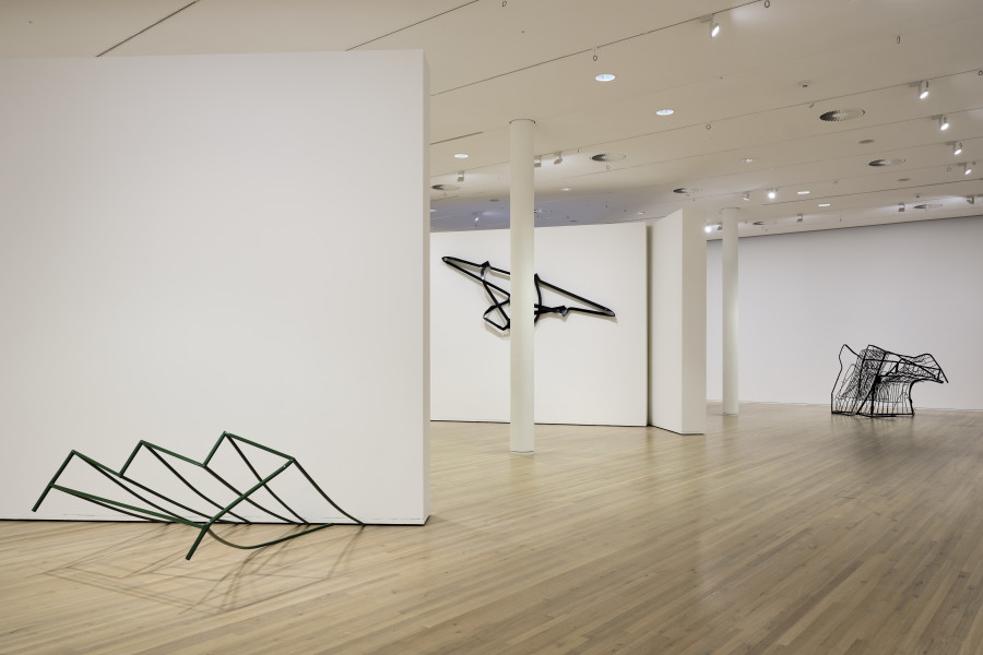 Monika Sosnowska, Exhibition view, 2023, Zentrum Paul Klee, Photo: Rolf Siegenthaler