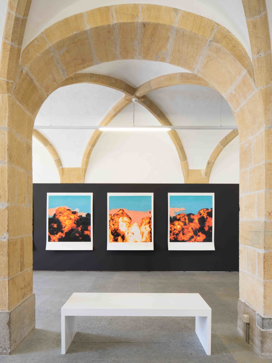 Exhibition view, Le Futur Imparfait, Dorian Sari, Centre d'Art Contemporain Yverdon-les-Bains (CACY), 2025. Photo credit: Anne-Laure Lechat