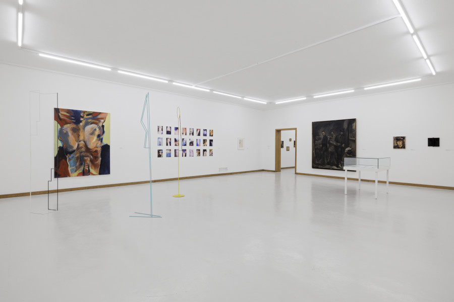 Das Jahr der Sammlung: Prolog, Installation view Kunsthaus Glarus. Photo: Gina Folly, Kunsthaus Glarus 2026.