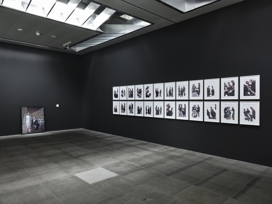 Exhibition view «Tracey Rose. Shooting Down Babylon», Kunstmuseum Bern, 2024, Photo: Rolf Siegenthaler, © Kunstmuseum Bern