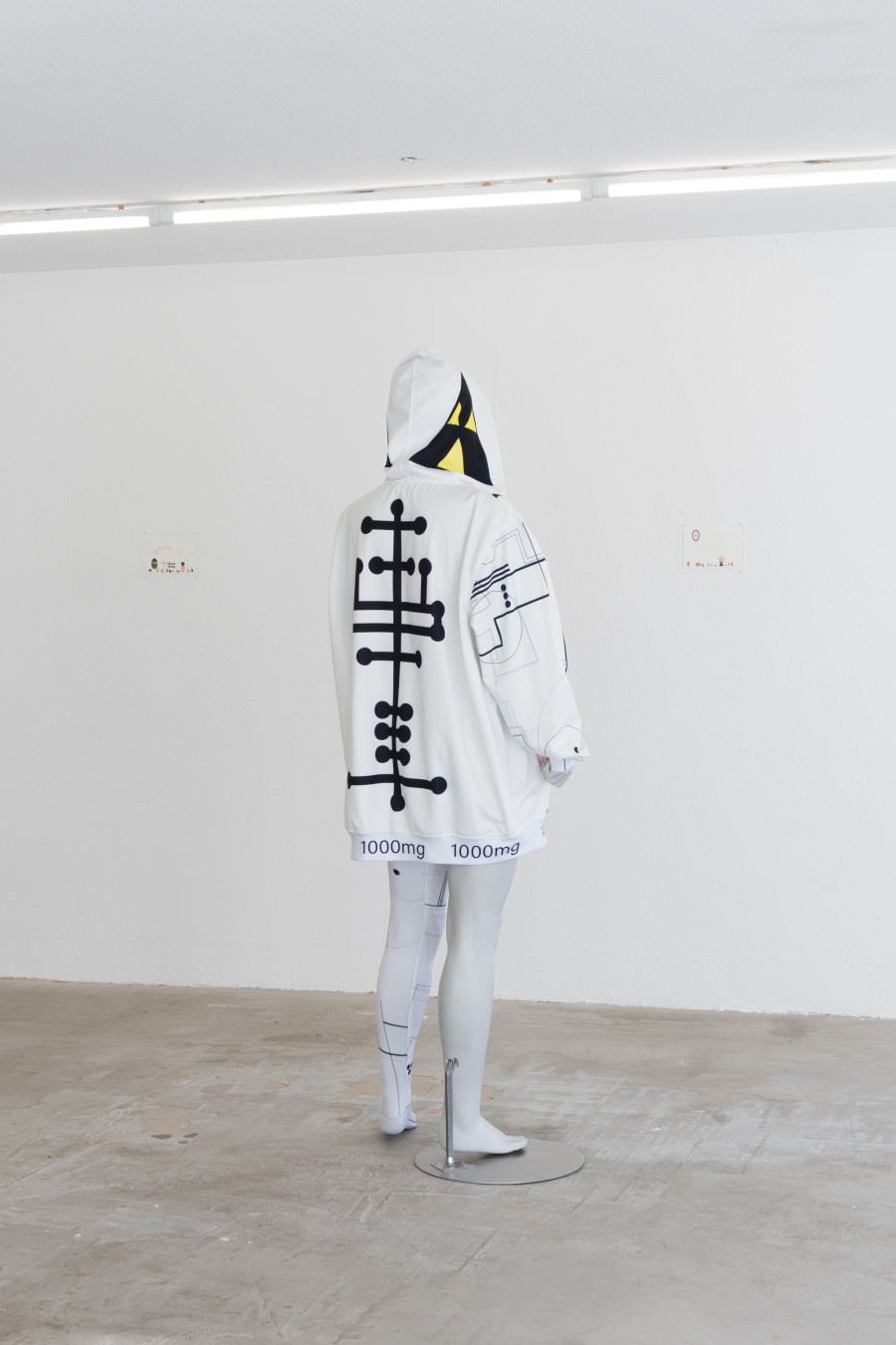 Exhibition view, Mix, Saehan Parc and Thilda Bourqui, Halmet, Zürich, 2026. Photo credit: WALENTINA