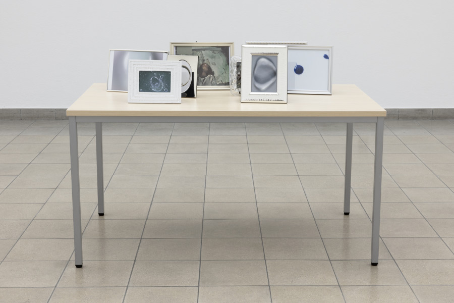 Hélène Fauquet, Mechanica, 2023. Hélène Fauquet, Phenomena, Ausstellungsansicht / installation view, Kunsthaus Glarus, 2023. Foto / Photo: Gina Folly