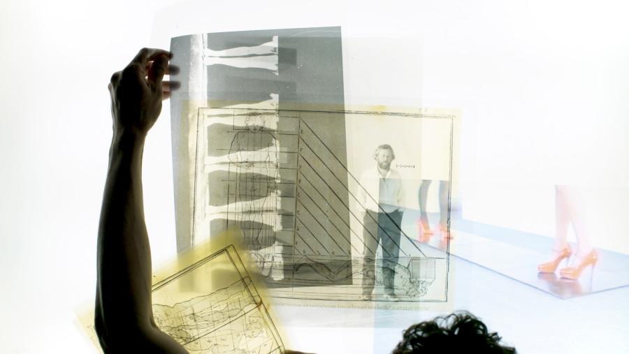 Nolan Lucidi, Screening Sculpture, 2026, Video still. Courtesy the artist