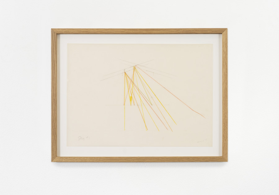Max Neuhaus – Magasin First Try, Sound Line, 1987; Drawing Studies