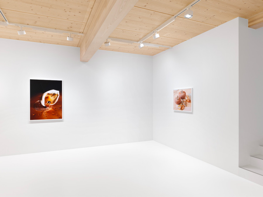 Roe Ethridge, Happy Birthday Louise Parker II, 2024, installation view. Artwork © Roe Ethridge. Photo: Annik Wetter. Courtesy Gagosian