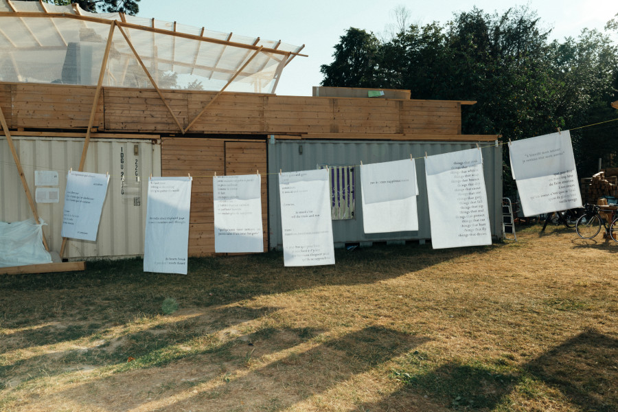 Grosse éponge, Ash Love, Forde, BIG – 5ème Biennale Insulaire des espaces d’art de Genève, © YAL