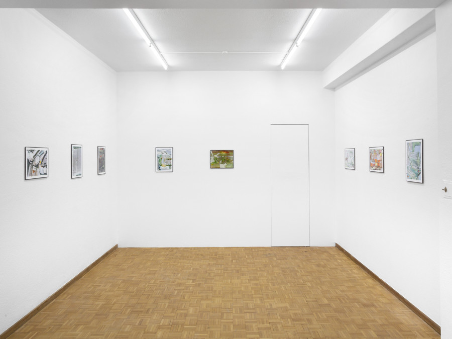 Exhibition view, Jean-Vincent Simonet, Heirloom, Sentiment, 2022. Photography:  Philipp Rupp / Julien Gremaud. Courtesy of Sentiment and the artist