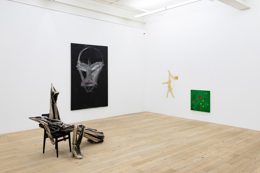 Installation view, Shifting, Galerie Peter Kilchmann, 2025.