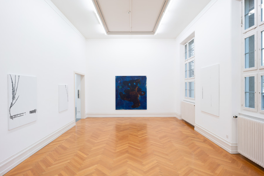 Exhibition view, Lose Enden, Kunsthalle Bern, 2021 Photo: Stefan Burger