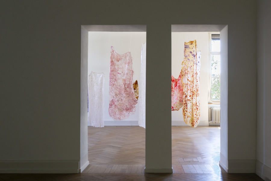 Livia Rita, exhibition view, room 4, Dream Soft 2025, Eat My Anger 2025, Kunsthalle Palazzo, 2025, Photo: Nina Rieben