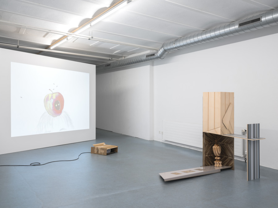 Exhibition view, In a Certain Light, Anna Christen, Simon Pellegrini, 2026. Photo credits: Julian Blum