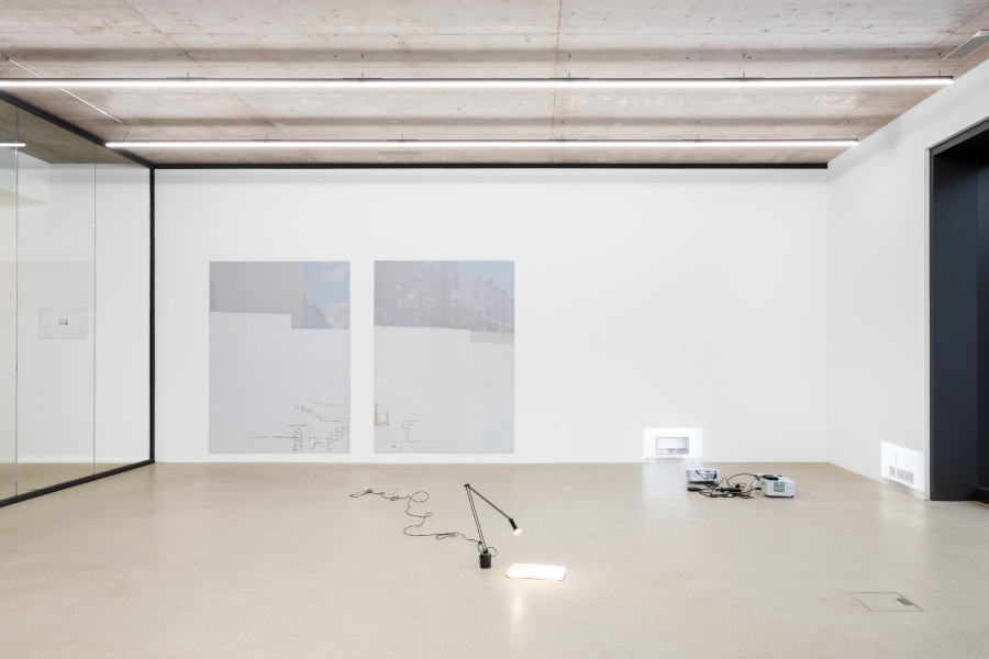 Exhibition view, Gilles Jacot, Plat du jour, at Windhager von Kaenel, Zug, Switzerland, Photo: Oliver Kümmerli, Courtesy: the artist and Windhager von Kaenel