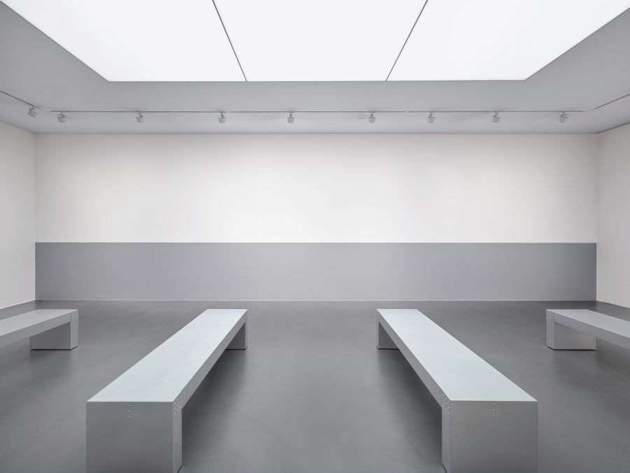 Exhibition view, Olivier Mosset, Drive Through, Tobias Mueller Modern Art, Zürich, 2026, Photo credit: Stefan Altenburger