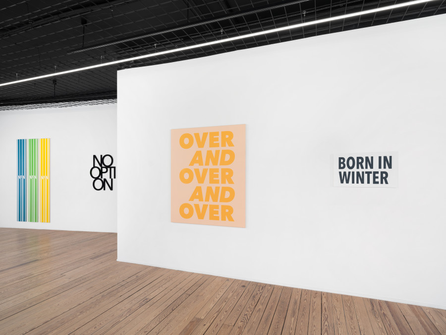 Exhibition view, Christian Robert-Tissot, Infini, galerie lange + pult, Geneva, 2026. Photo credit: © Julien Gremaud