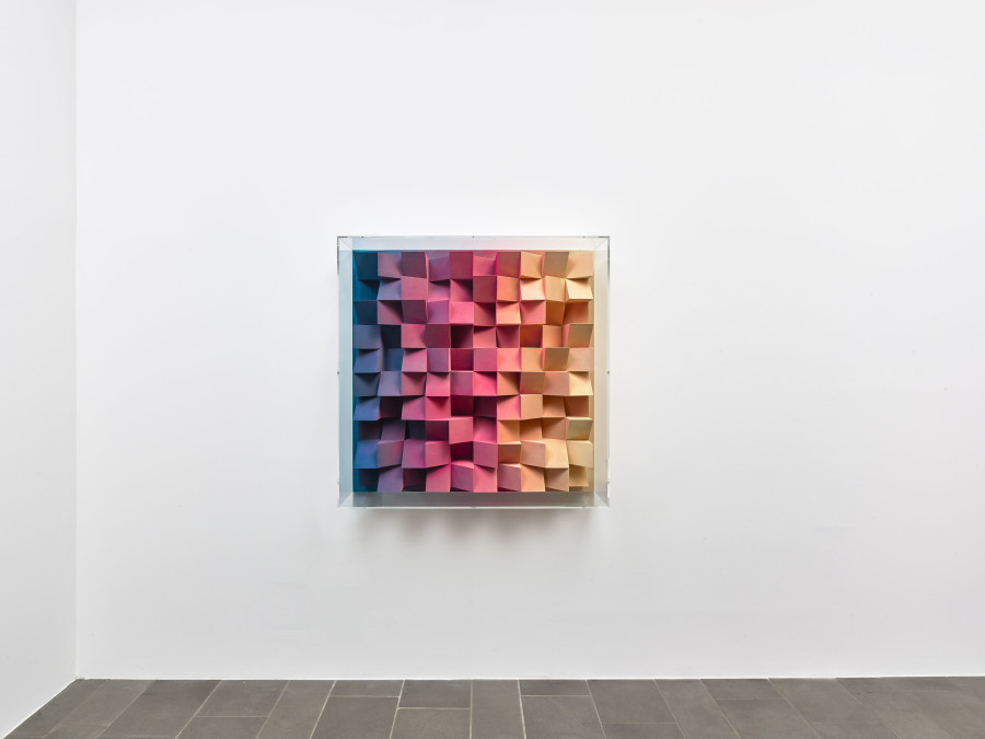 Exhibition view, Jan Albers, dAmndAwn, galerie lange + pult, 2024.