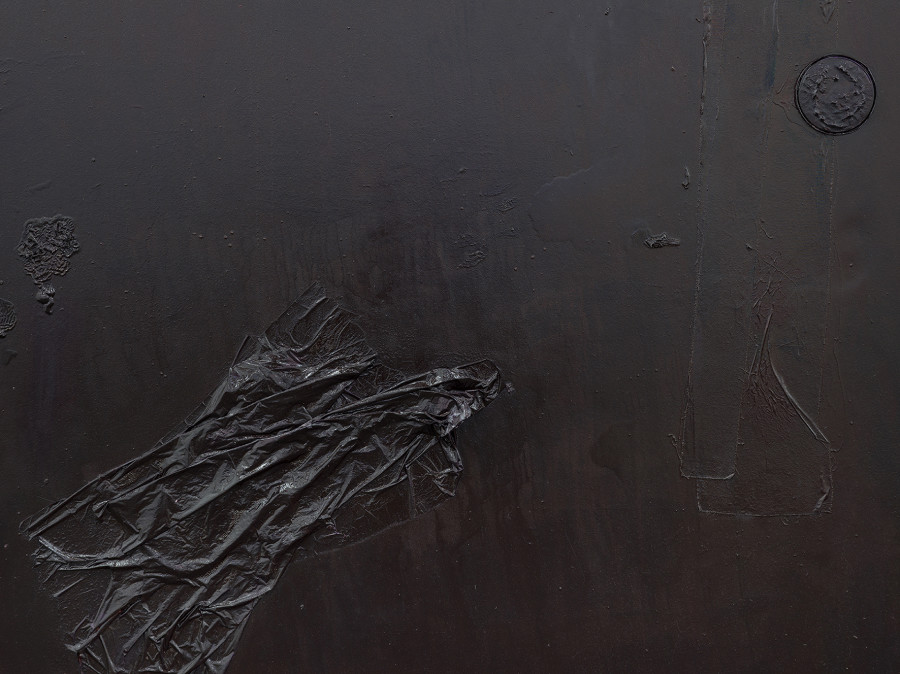 Anastasia Pavlou, Chase The Sun (2025), detail view, Passages, Kunsthalle Friart Fribourg, 2026. Photo: Cedric Mussano