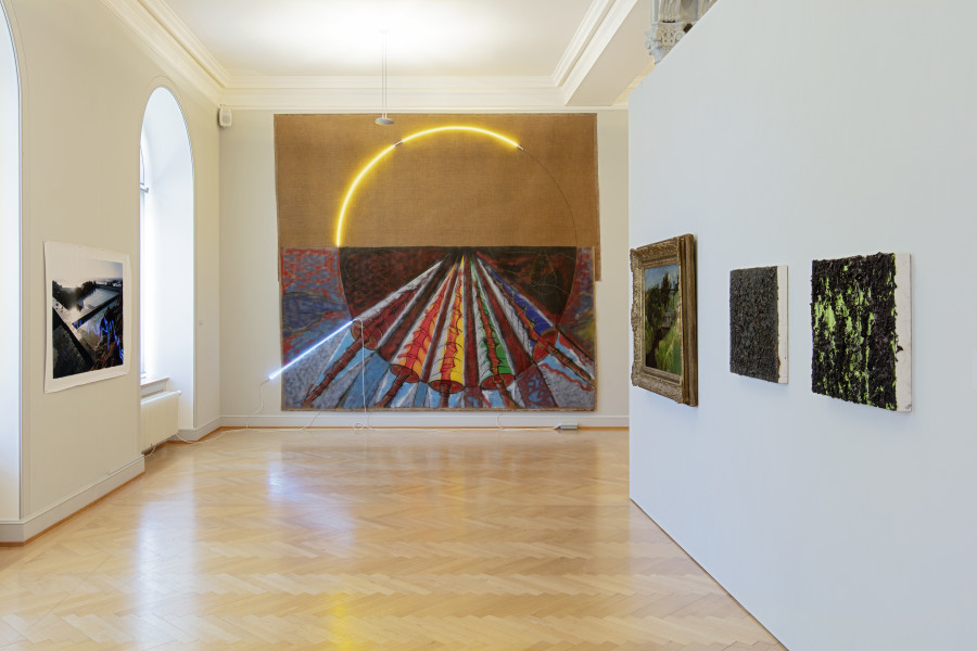 Einblicke – Ausblicke, Installationsansicht Kunstmuseum St.Gallen, Foto: Stefan Rohner